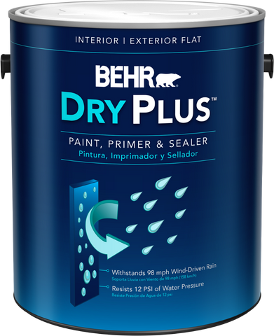 BEHR® Dry Plus Paint, Primer & Sealer
