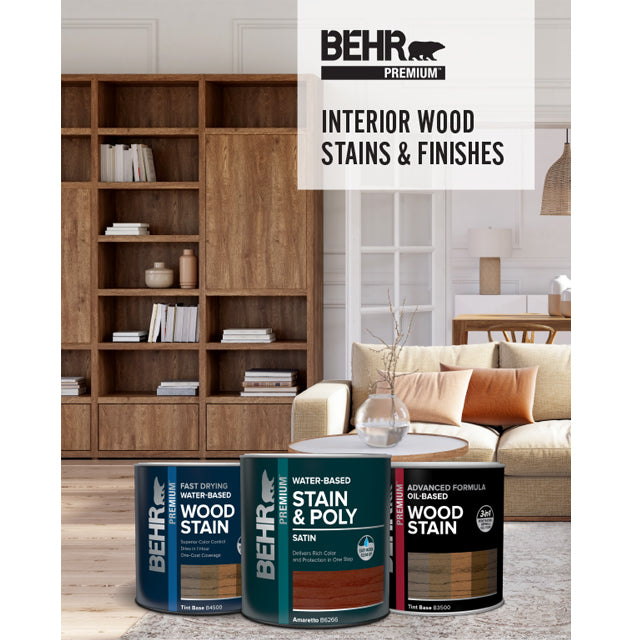 Interior Wood Stains & Finishes Product Line Brochure (Sales Collateral)