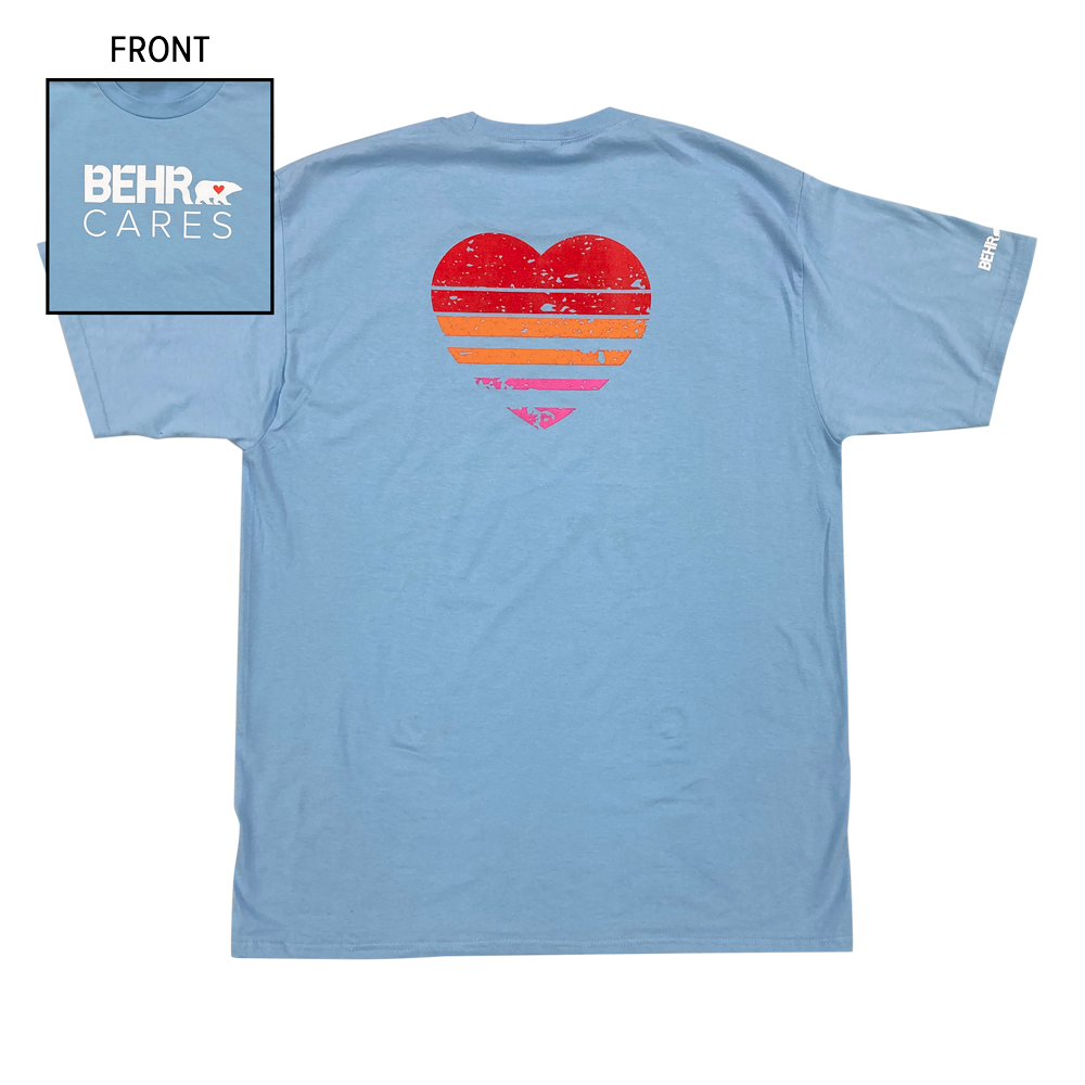 BEHR Cares T-Shirt Light Blue