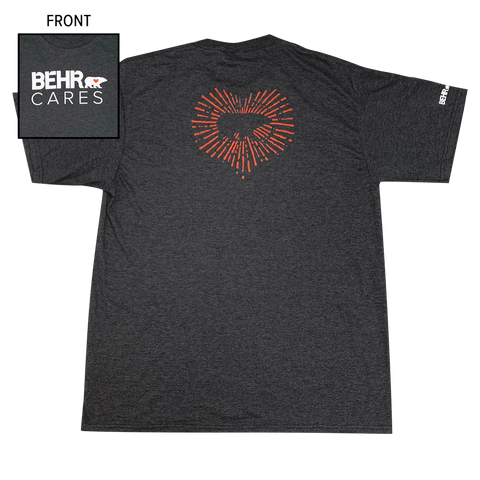 BEHR Cares T-Shirt Dark Heather Gray