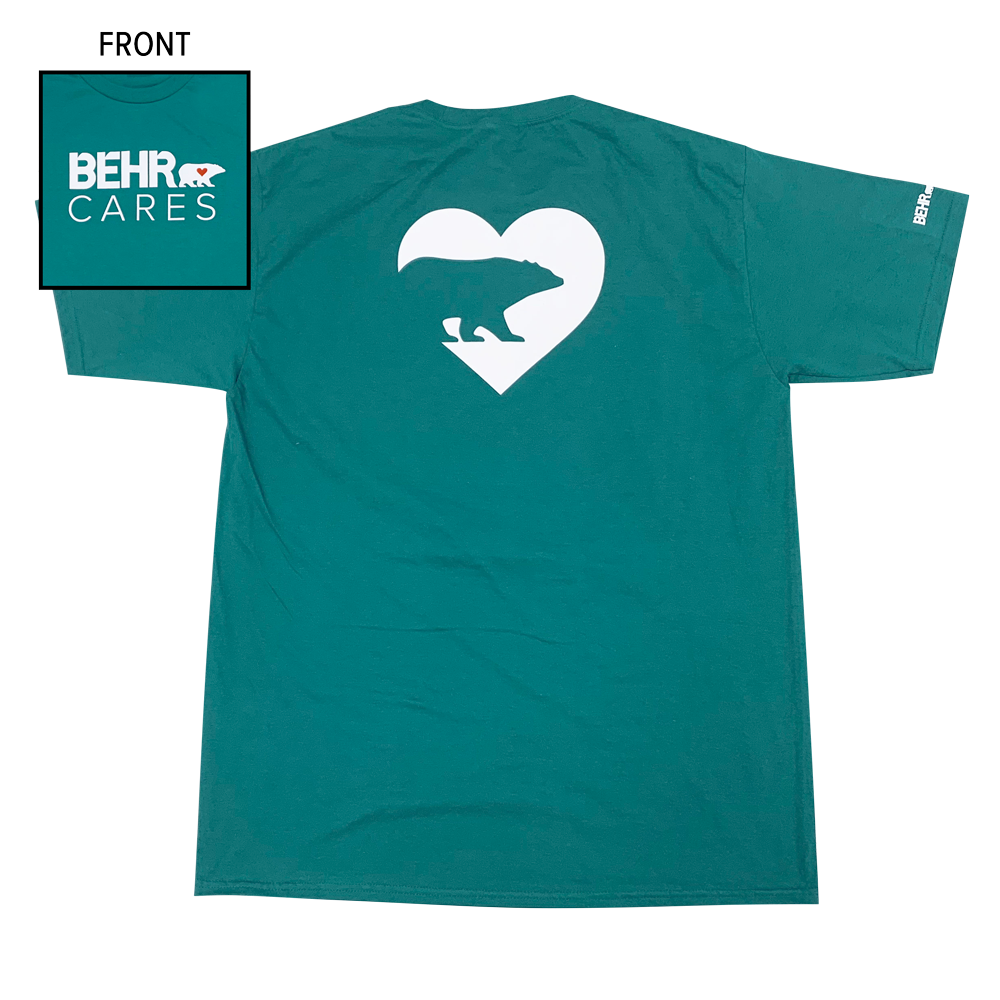 BEHR Cares T-Shirt Team Teal