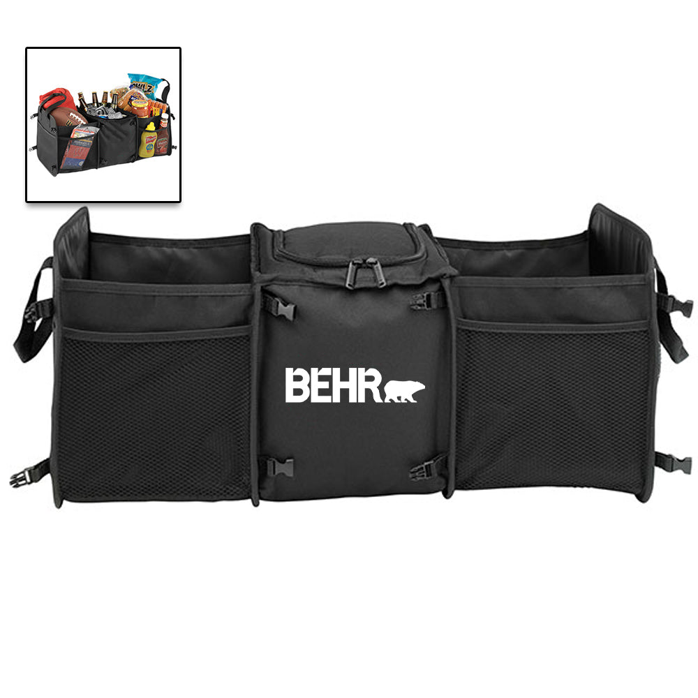 Trunk Organizer with Cooler Black Behr