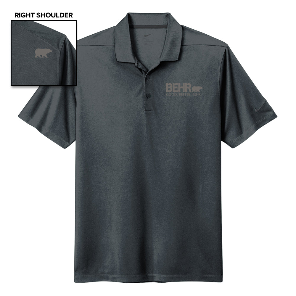 Work Wear Mens Polo Nike Anthracite