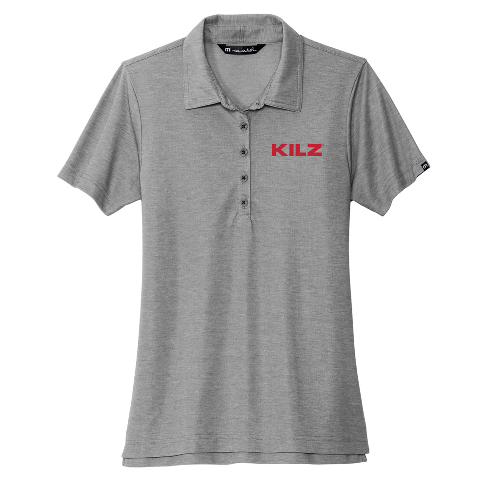 KILZ Ladies Polo Travis Mathew Quiet Shade Grey Heather