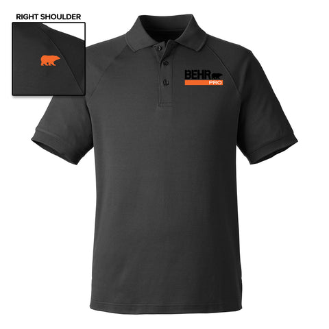 Work Wear Pro Mens Polo Black