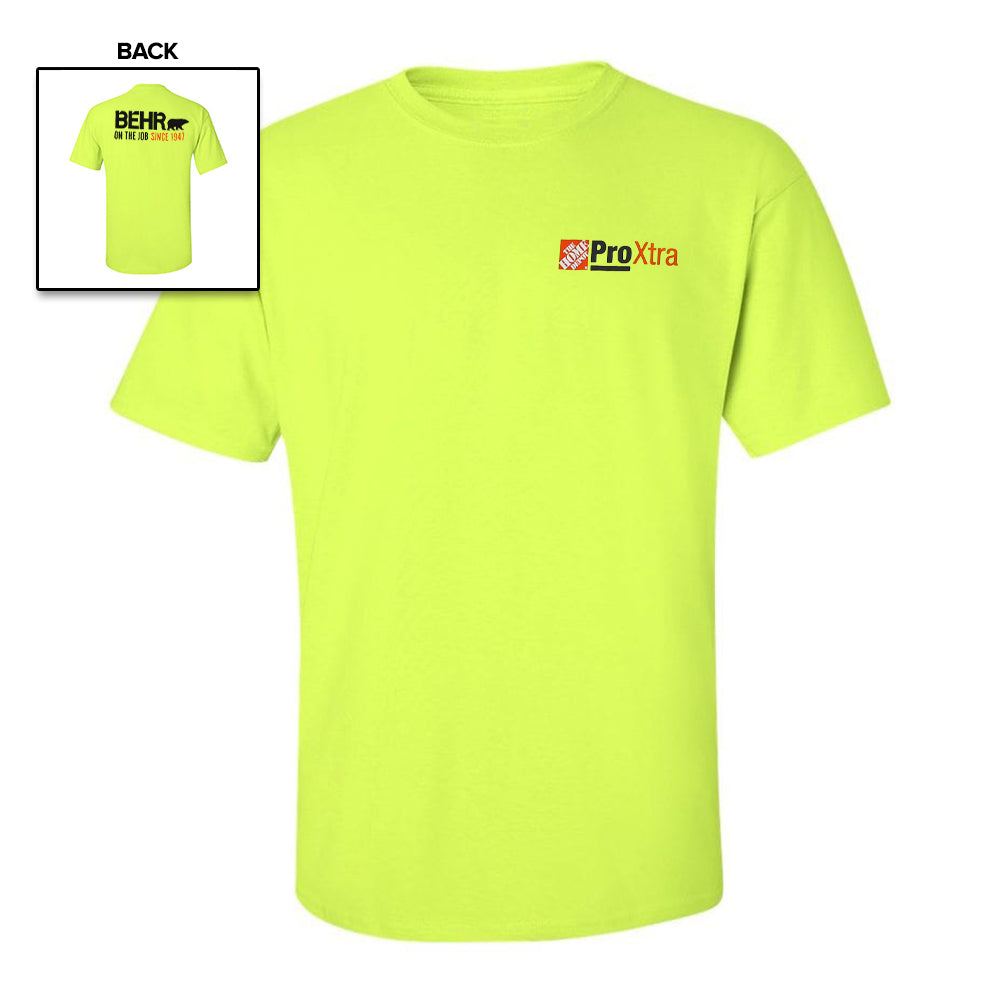 Behr Pro Yellow Short Sleeve T-Shirts (Sales Collateral)