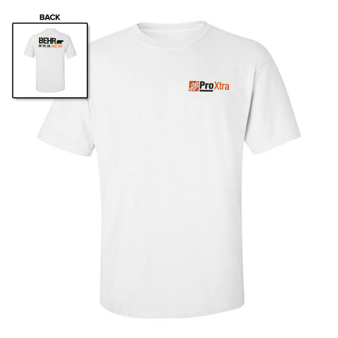 Behr Pro White Short Sleeve T-Shirts (Sales Collateral)