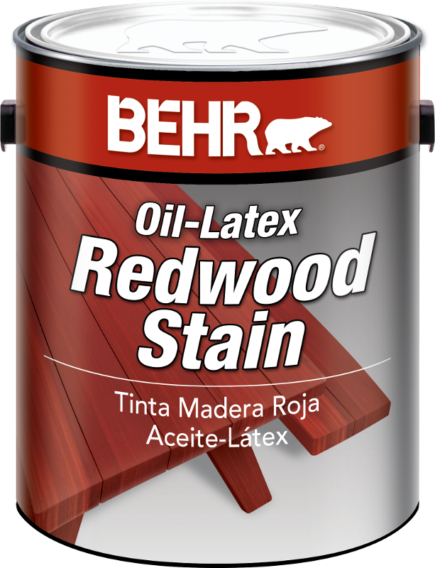 BEHR® Oil-Latex Redwood Stain