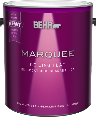 BEHR MARQUEE® Stain-Blocking Paint and Primer Ceiling Paint