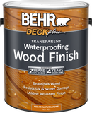 BEHR® DECKplus™ Transparent Waterproofing Wood Finish