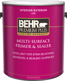 PREMIUM PLUS® Interior/Exterior Multi-Surface Primer & Sealer