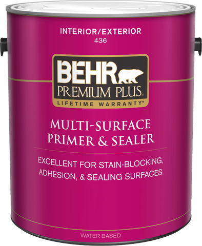 PREMIUM PLUS® Interior/Exterior Multi-Surface Primer & Sealer