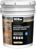 BEHR PREMIUM® Transparent Waterproofing Wood Finish