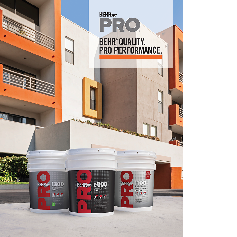 Behr Pro Product Line Brochure (Sales Collateral)