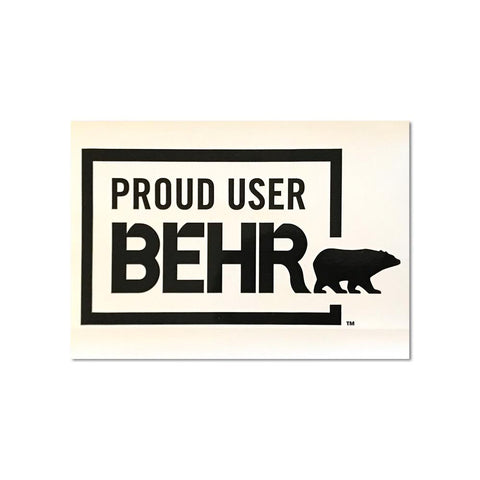 Proud User Sticker (Sales Collateral)