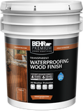 BEHR PREMIUM® Transparent Waterproofing Wood Finish