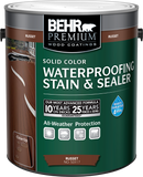 BEHR PREMIUM® Solid Color Waterproofing Stain & Sealer