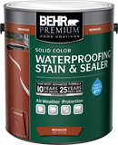 BEHR PREMIUM® Solid Color Waterproofing Stain & Sealer