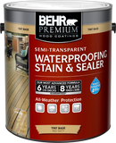 BEHR PREMIUM® Semi-Transparent Waterproofing Stain & Sealer - TINT BASE NO. 5077