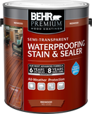 BEHR PREMIUM® Semi-Transparent Waterproofing Stain & Sealer