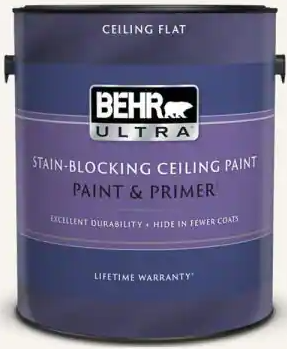 BEHR ULTRA™ STAIN-BLOCKING CEILING PAINT