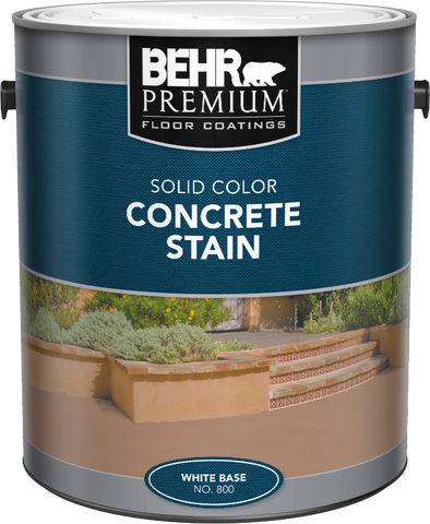 BEHR PREMIUM® Solid Color Concrete Stain