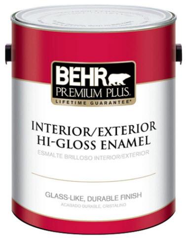 PREMIUM PLUS® Interior/Exterior Hi-Gloss Enamel