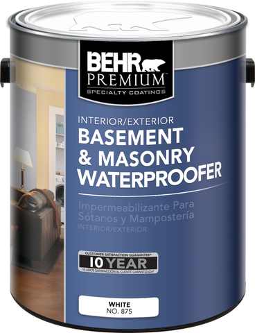 BEHR PREMIUM® Basement & Masonry Waterproofer