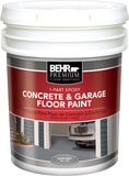 BEHR PREMIUM® 1-Part Epoxy Concrete & Garage Floor Paint - Slate Gray