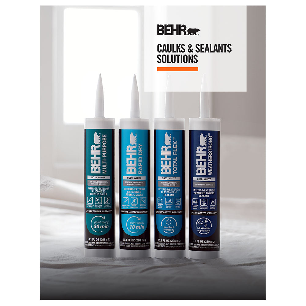 BEHR Caulks and Sealants Brochure (Sales Collateral)