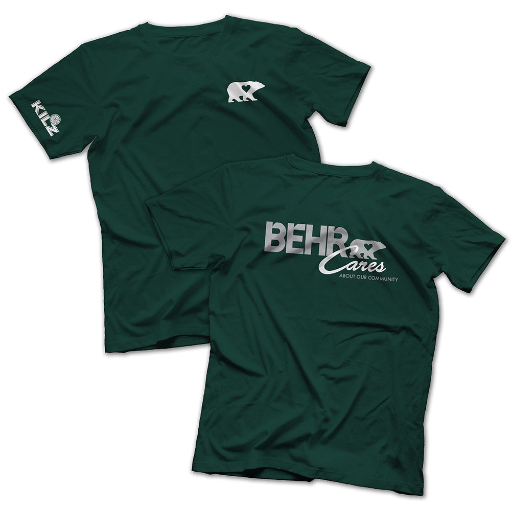 BEHR Cares Dark Green Unisex T-Shirt