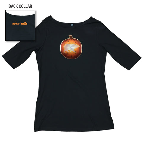 T-Shirt Ladies Pumpkin