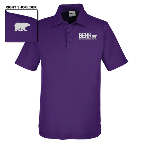 Work Wear Mens Polo Campus Purple