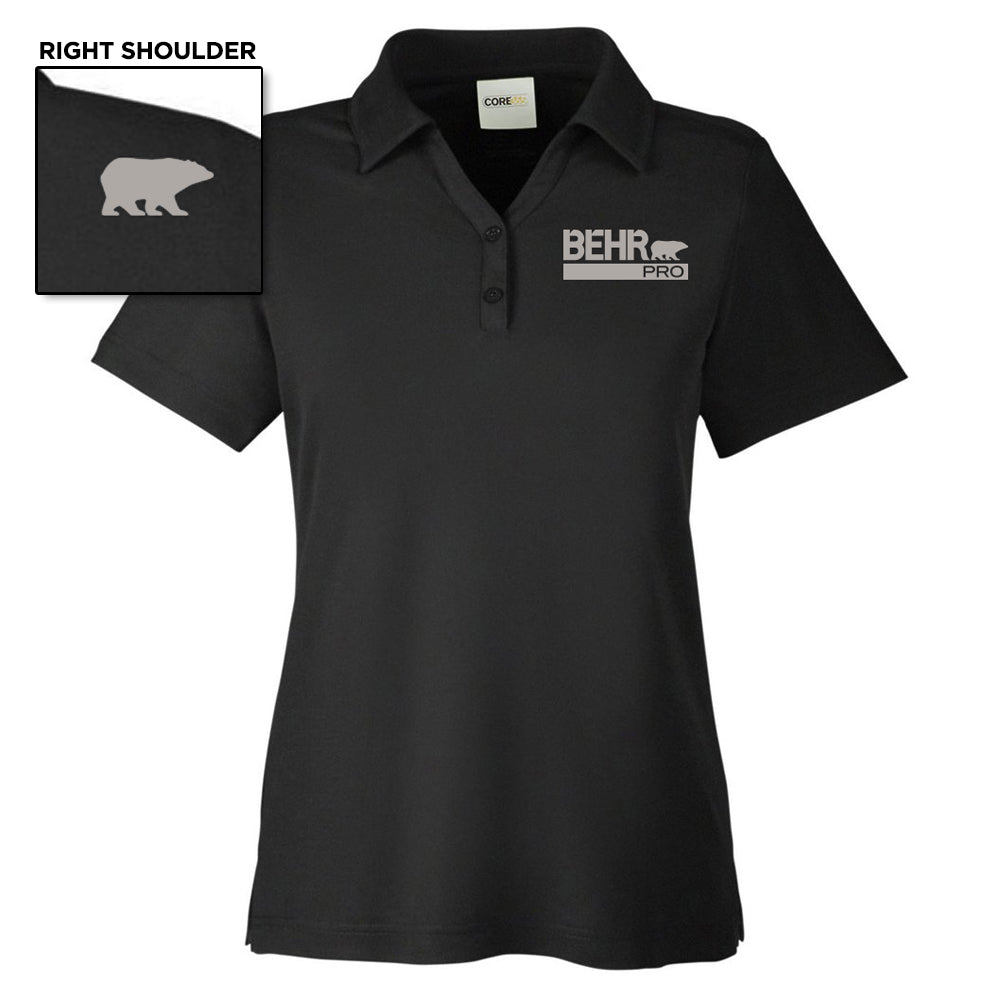 Work Wear Pro Ladies Polo Black