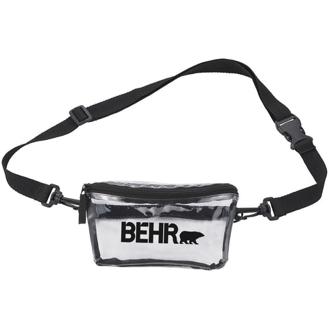 Bag Waist Pack Convertible Clear BEHR (St. Andrew)