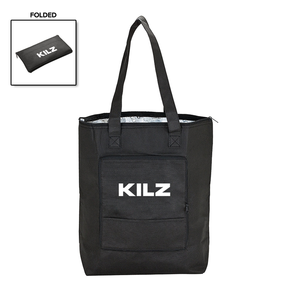 Bag Folding Tote/Cooler Black KILZ (St. Andrew)