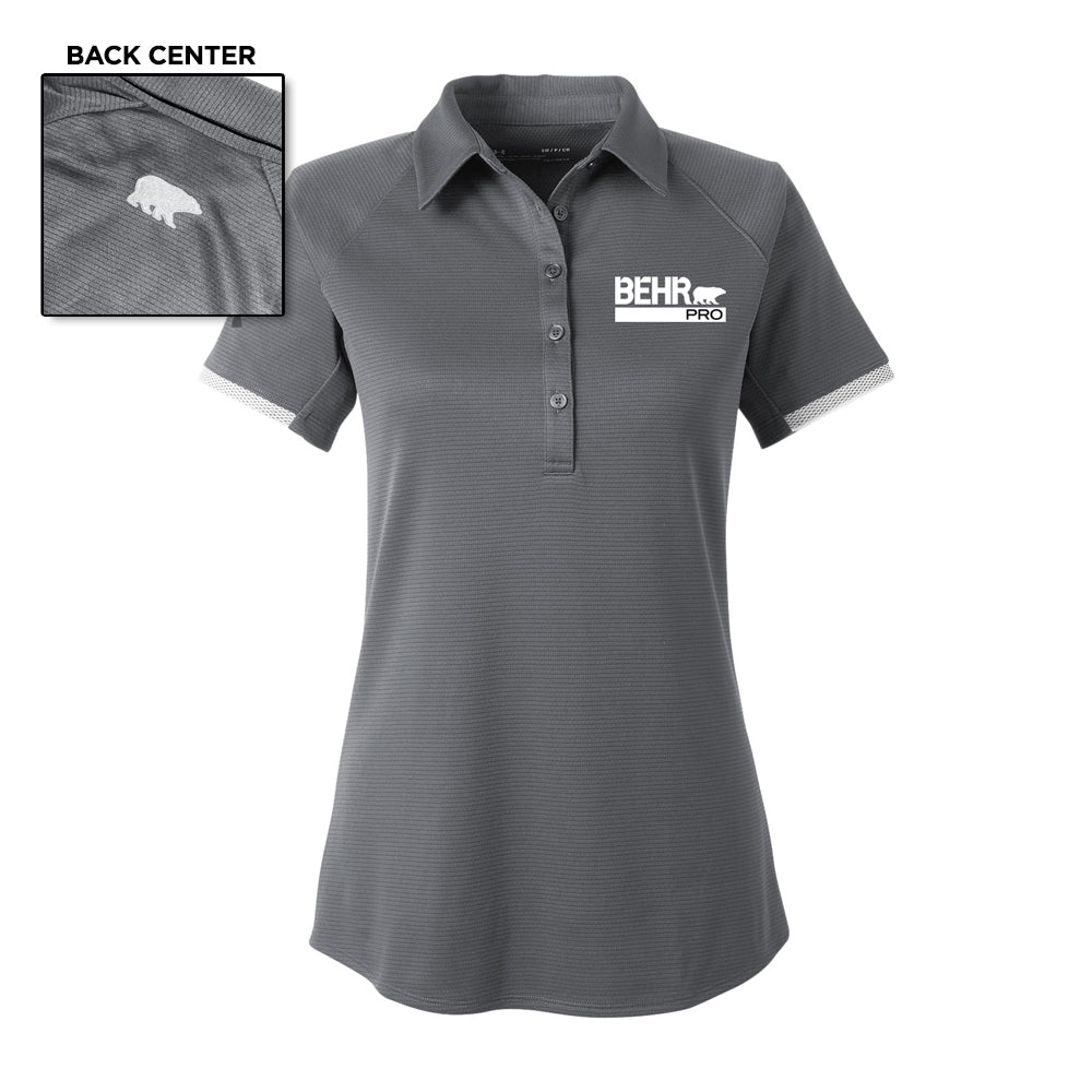 Work Wear Pro Ladies Polo Under Armour Graphite