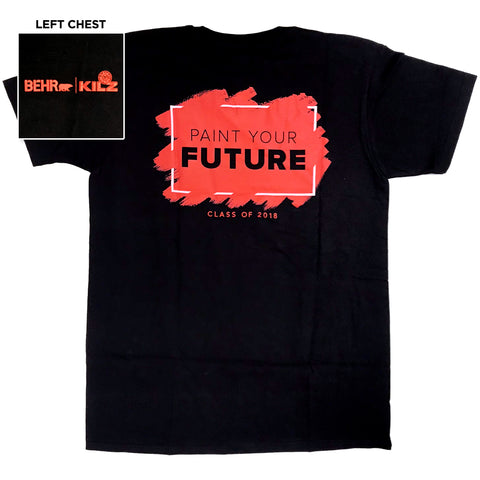 T-Shirt Ladies Paint Your Future Black