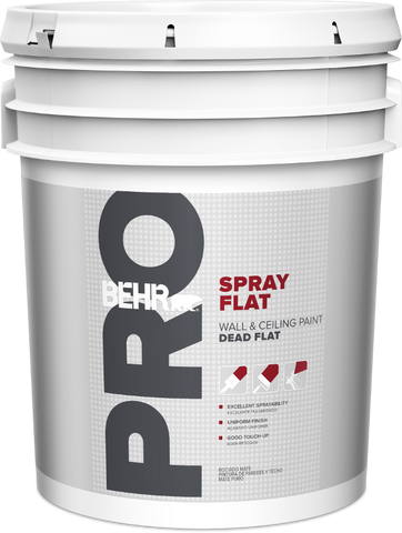 BEHR PRO™ i100 Interior Spray Flat Wall and Ceiling No. PR105