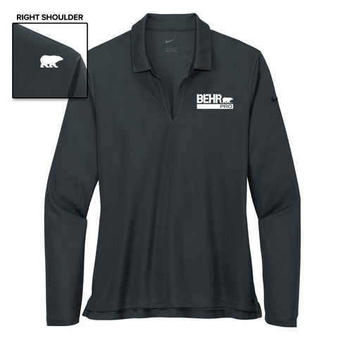 Work Wear Pro Ladies LS  Polo Anthracite