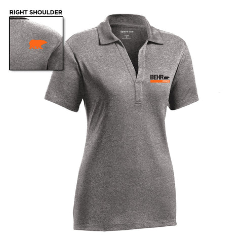 Work Wear Pro Ladies Polo Heathered Vintage (St. Andrew)