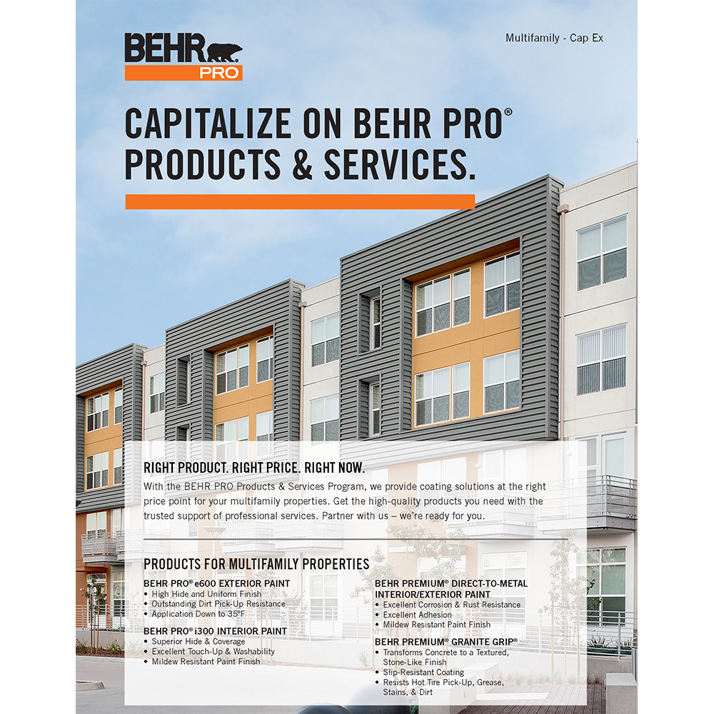 SELL SHEET PRO MULTIFAMILY CAPEX (Sales Collateral)