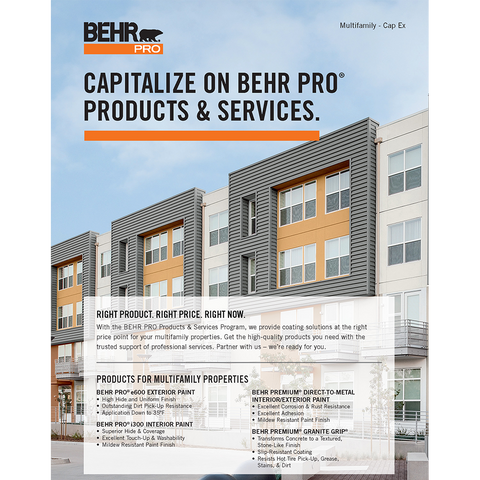 Sell Sheet Pro Multifamily - Cap Ex (Sales Collateral)