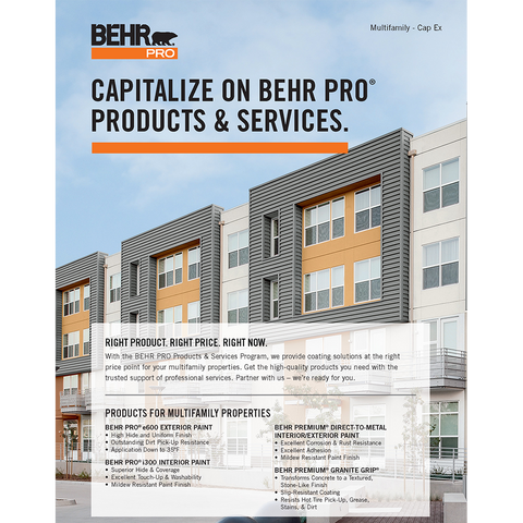 SELL SHEET PRO MULTIFAMILY CAPEX (Sales Collateral)