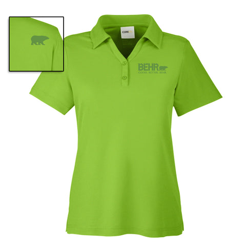 Work Wear Ladies Polo Acid Green